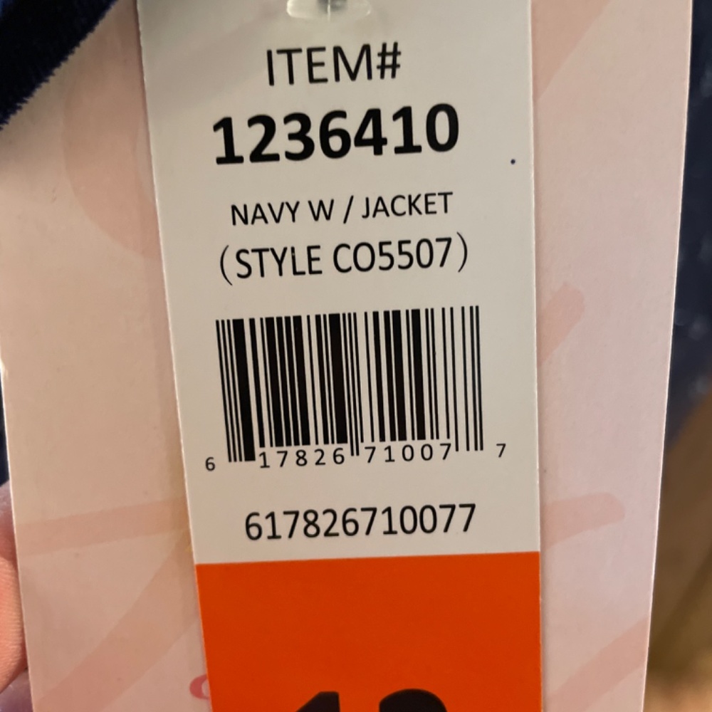 Girl’s Jon’s Michelle Dress with matching short sleeved shrug - Picture 6 of 6